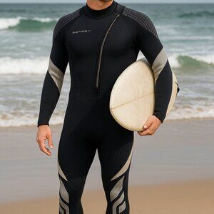 Seaskin Full Men’s Wetsuit – New